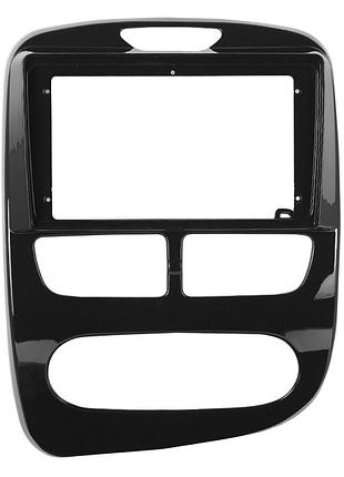 ★➚переходная рамка lesko для renault clio 2012-2016 9 дюймов штатная рамка для установки магнитолы пластик