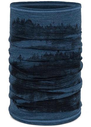 Шарф-труба buff merino lightweight, matewa tempest из шерсти мериноса