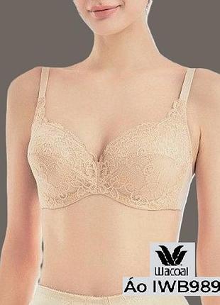 80-b/75-c бюст с ажурной чашкой wacoal