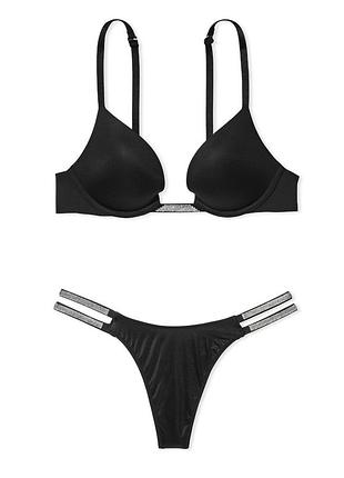 Комплект белья со стразами victoria's secret