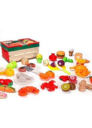 Дитячі продукти на липучках bc 6006 (24/2) посуд у зручному боксі