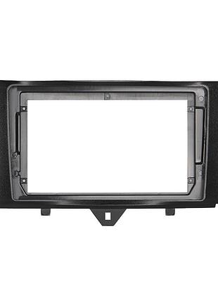 ★➚переходная рамка smart fortwo 2011-2017 9 дюймов lesko для установки мультимедиа устройства рамка для ав