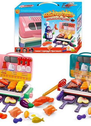 Мастер кухонных фантазий 22542, 2 вида, продукты меняют цвет, звук, подсветка, холодный пар, в коробке