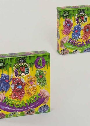 Гр набор для научных экспериментов 4 в 1 «crazy slime» (10) slm-03-01u укр, 02u «danko toys»
