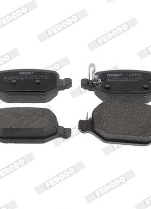 Колодки тормозные дисковые задн fiat 500 (312_) 1.4 2007.07- fe fdb4459