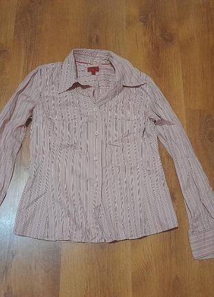 Рубашка hugo boss под запонки, хлопок, состояние норвой вещи