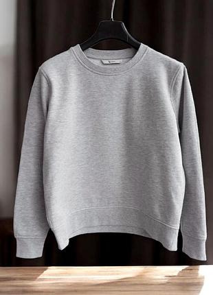 Женский хлопковый свитшот на флисе tu.