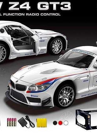 Радиоуправляемая модель bmw z4 gt3 866-1812 b штрих = 84642 (24/2) с подсветкой и аккумулятором 4,8v