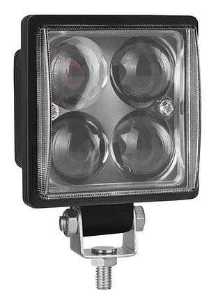 ★➚фара светодиодная winso pro epistar 4d 12w квадратная для автомобилей и мотоциклов точечный светодиодный