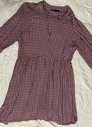 Плаття в клітинку міні