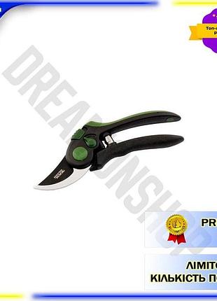 Dm садовый секатор mastertool спецификация 2.2 200 мм для обрезки веток с регулятором раскрытия лезвий spe|lz