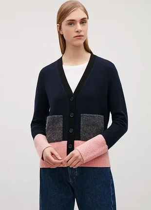 Кардиган cos в цветном стиле