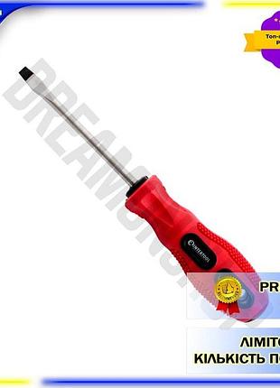 Dm отвертка шлицевая intertool спецификация 2.2 sl6 300 мм для монтажа резьбовых соединений плоская ви spe|lz