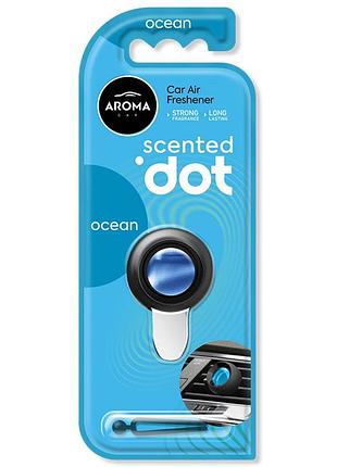 Ve ароматизатор aroma car dot ocean updated form жидкий для автомобиля освежитель воздуха морской арома