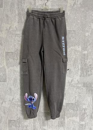 Спортивні штани джогери stitch