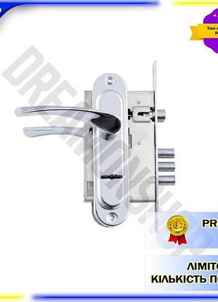 Dm ручка на планці специфікація 2.2 fzb 55мм хромована металева натискна ручка для внутрішніх дверей spe|lz