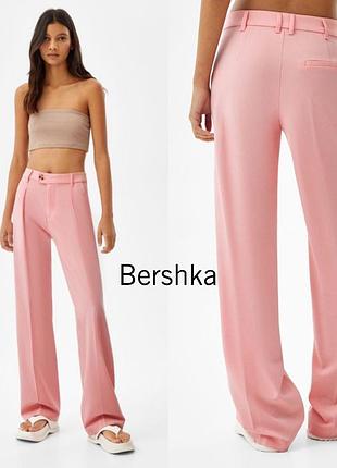 Bershka широкие женские брюки со складками