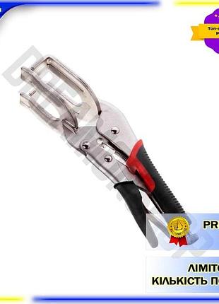 Dm кліщі затискні intertool специфікація 2.2 u-type 230 мм для монтажу та зварювання прихватка фіксато spe|lz