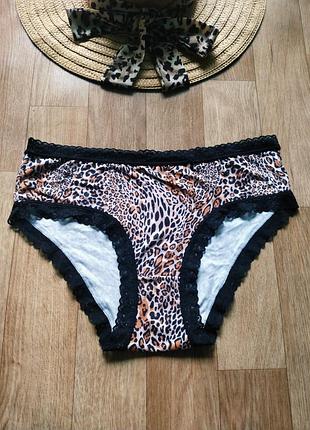 Эффектные леопардовые трусики