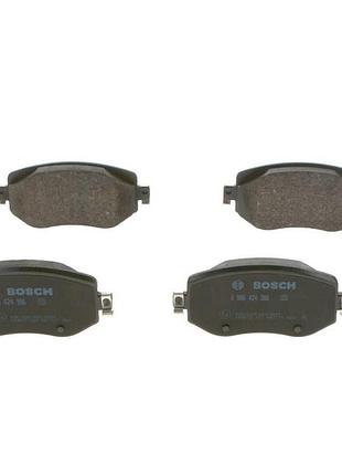 Колодки тормозные дисковые передн renault megane iv grandtour (k9a/m/n_) 1.5 2016.04- bo 0986424386