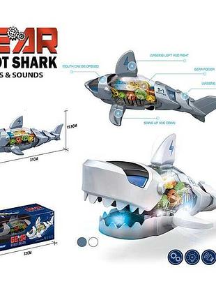 Розвивальний механізм акулка s 1 a (72/2) з інтерактивними функціями та освітленням