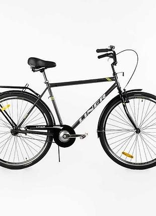 Детский удобный велосипед corso liner ln-28108 для прогулок