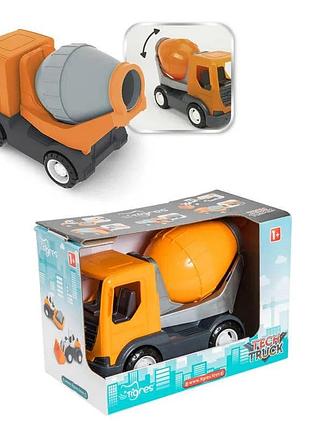 Бетономешалка детская 'tech truck' 39477 (12) 'tigres' с тремя моделями в наборе