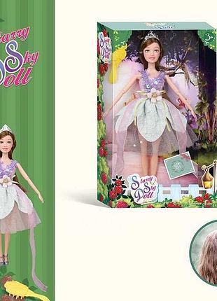 Кукла sk 054 c (72/2) с короной, расческой и стильным нарядом в коробке