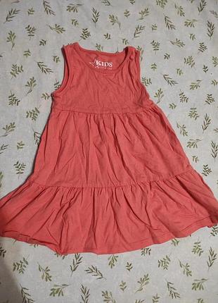 Летнее платье 2-3 года летнее платье 92-98 см