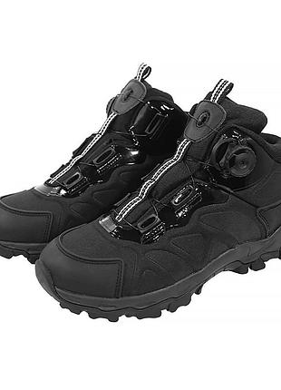 ★➚ботинки тактические lesko 661 с автоматической пряжкой черные 45 для мужчин легкие походные ботинки dm-11