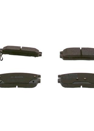 Колодки гальмівні дискові задн chevrolet captiva (c100, c140) 2.4 2006.06- bo 0986494251