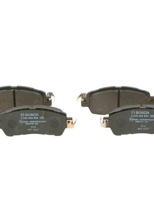 Колодки гальмівні дискові передн mazda 2 (dl, dj) 1.5 2014.08- bo 0986494832