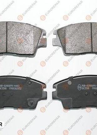 Колодки гальмівні дискові (комплект 4 шт) передн hyundai tucson (tl, tle) 05/15,kia sportage (ql, qle) 09/15 e