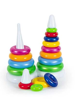 Гра-конструктор піраміда «райдуга» 1820 (16) від bamsic