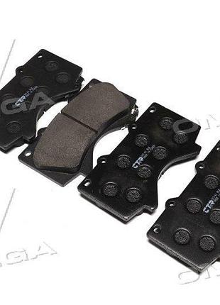 Колодки гальм toyota land cruiser 100 4.2d j100 1998- передн. old ckt-61 (вир-во ctr) gk1075 (kr)