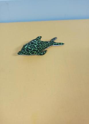 Мягкая игрушка наполнения песка дельфин с леопардовым принтом