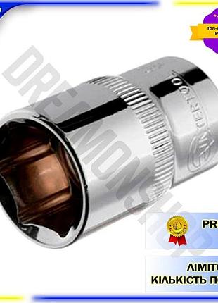 Dm головка шестигранная intertool спецификация 2.2 18 мм 1/2" торцевая головка для монтажа и демонтажа spe|lz