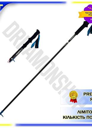 Dm трекінгова палиця naturehike специфікація 2.2 115-135 см блакитна легка для туризму і гірських сходж spe2c|lz