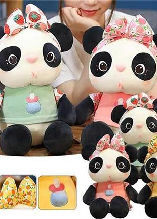 Мягкая текстильная панда m 14587 (50), высотой 43 см для объятий