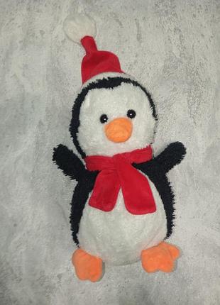 М'яка іграшка новорічний пінгвін