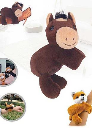 Детский браслет-игрушка 034-8 (240) с лапками для крепления на руку