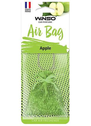 ☛☇ароматизатор winso air bag apple сухой 20 г для дома и автомобиля освежитель воздуха фруктовый аромат ve-33