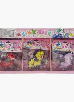 Іграшка антистрес c 70701 (24) «поні» сквіш із блискучими очима