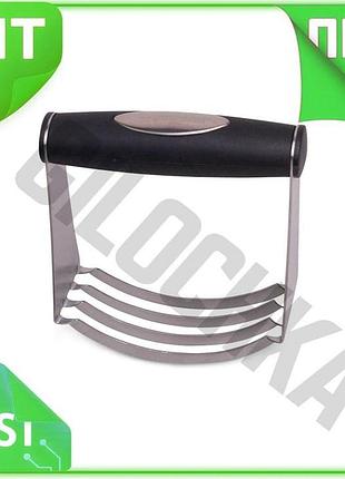 Ve резак для теста kamille new version 110 мм 4 лезвий кухонный инструмент для замешивания теста и мас n6w_ver