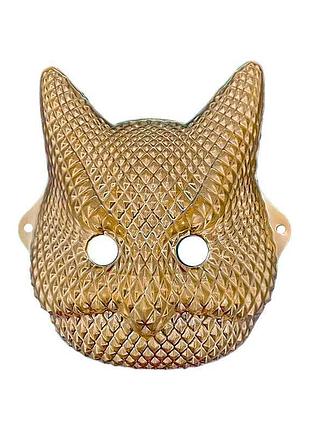 Маска героя с 52189 (360) «игра в кальмара» – эксклюзивная золотая маска сова для vip клиентов