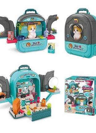 Набор малыша-врача с любимцем 008-998-2 с полочками и аксессуарами