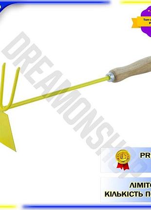 Dm мотижка комбінована dv специфікація 2.2 400 мм для прополювання та розпушування грядок садовий інст spe|lz