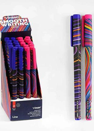 Комплект детских шариковых ручек d 35322 (120) с яркой синей пастой, 0,7 мм