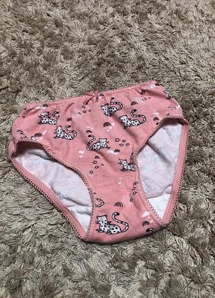 Трусики з котиками на 3-4 рочки