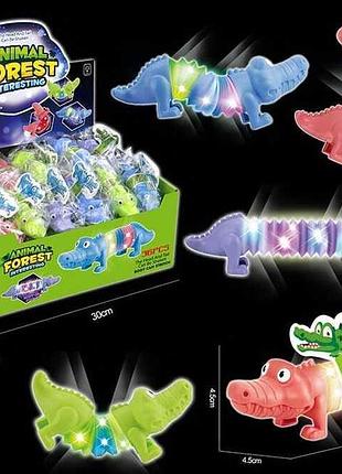 Развлекательная игрушка ss 6028 (864) 'крокодил' с подсветкой для детей